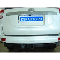 Фаркоп Bizon для Toyota Land Cruiser 150 Prado 2009-2020 (2 точки крепления, макс. нагрузка 3300/120 кг). Быстросъемный крюк. Артикул FA 0602-E