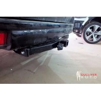 Фаркоп Bizon для Toyota Land Cruiser 150 Prado 2009-2020 (2 точки крепления, макс. нагрузка 3300/120 кг). Быстросъемный крюк. Артикул FA 0602-E