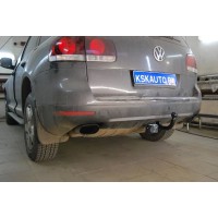 Фаркоп Лидер-Плюс для Volkswagen Touareg II 2010-2017. Артикул V124-A