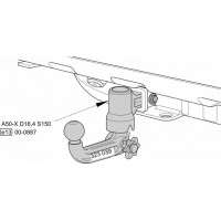 Фаркоп Westfalia для Land Rover Range Rover III 2002-2012. Быстросъемный крюк. Артикул 323062600001