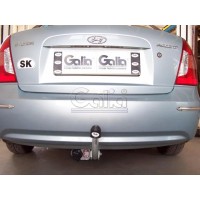 Фаркоп Galia оцинкованный для Hyundai Accent III (искл. ТагАЗ) 2006-2010. Артикул H071A