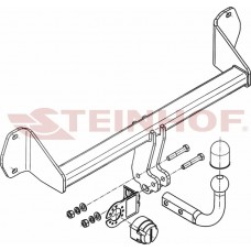 Фаркоп Steinhof для BMW 1-серия F20/F21 3/5-дв. 2011-2020. Артикул B-072