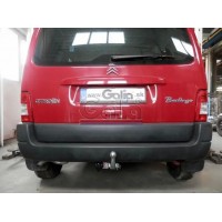 Фаркоп Galia оцинкованный для Peugeot Partner I (Origin) (длина базы 2690/2693мм) 1997-2012. Быстросъемный крюк. Артикул C043C
