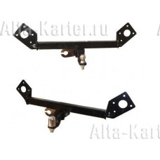 Фаркоп Baltex (c LED-фонарем) для Mitsubishi Pajero IV 2008-2020. Быстросъемный крюк. Артикул 14.2438.31F