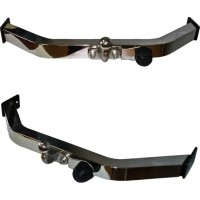 Фаркоп Baltex для Lexus GX 460 2010-2013. (с декор. накладкой) Фланцевое крепление. Артикул Y-13aNL