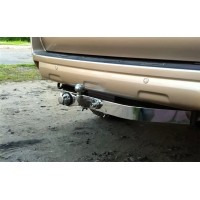 Фаркоп Baltex для Lexus GX 460 2010-2013. (с декор. накладкой) Фланцевое крепление. Артикул Y-13aNL