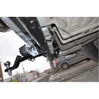 Фаркоп Лидер-Плюс для Mitsubishi Pajero IV 2006-2020. Артикул M114-AE