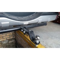 Фаркоп Лидер-Плюс для Mitsubishi Pajero IV 2006-2020. Артикул M114-AE
