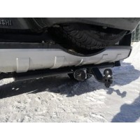 Фаркоп Лидер-Плюс для Mitsubishi Pajero IV 2006-2020. Артикул M114-AE