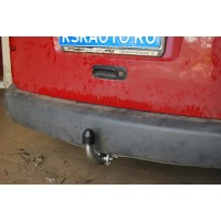 Фаркоп Galia оцинкованный для Volkswagen Caddy (вкл. Maxi, 4WD) 2004-2020. Артикул V067A