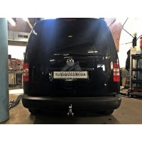 Фаркоп Galia оцинкованный для Volkswagen Caddy (вкл. Maxi, 4WD) 2004-2020. Артикул V067A