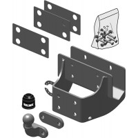 Фаркоп Brink (Thule) (оригинал) для Toyota Hilux VII N25/26 4WD (модель с локерами) 2010-2015. Фланцевое крепление. Артикул 522100