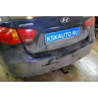 Фаркоп Лидер-Плюс для Hyundai Elantra IV HD седан 2006-2011. Артикул H209-A