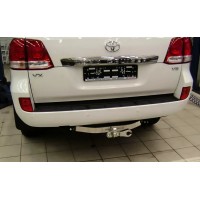 Фаркоп Baltex для Lexus LX 570 2008-2020. (с декор. пластиной) Фланцевое крепление. Артикул Y-20aSL