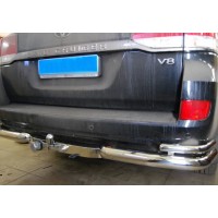 Фаркоп Baltex для Lexus LX 570 2008-2020. (с декор. накладкой) Фланцевое крепление. Артикул Y-20aNML