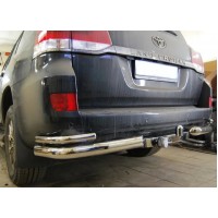Фаркоп Baltex для Lexus LX 570 2008-2020. (с декор. накладкой) Фланцевое крепление. Артикул Y-20aNML