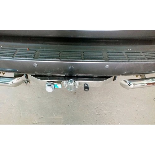 Фаркоп Baltex для Lexus LX 570 2008-2020. (с декор. накладкой) Фланцевое крепление. Артикул Y-20aNML
