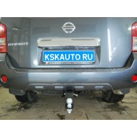 Фаркоп Bizon для Nissan Pathfinder R51 2004-2014. Быстросъемный крюк. Артикул FA 0412-E