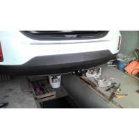 Фаркоп AvtoS для Hyundai Santa Fe III 2012-2017. Артикул KI 24