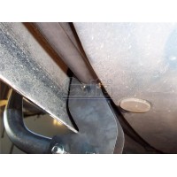 Фаркоп Galia оцинкованный для Ford Fusion II (вкл. Calero) 2002-2012. Артикул F082A