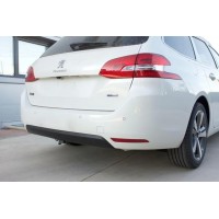 Фаркоп Aragon (быстросъемный крюк, вертикальное крепление) для Peugeot 308 II универсал 2013-2020. Артикул E1220BV