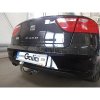 Фаркоп Galia оцинкованный для Skoda Supreb I 2002-2008. Быстросъемный крюк. Артикул A036C