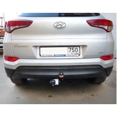 Фаркоп AvtoS для Hyundai Tucson III до рестайлинга 2015-2018. Артикул HY 28