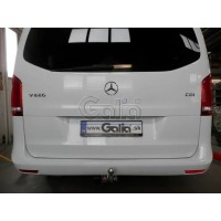 Фаркоп Galia оцинкованный для Mercedes-Benz Viano W639 RWD 2003-2013. Быстросъемный крюк. Артикул M108C