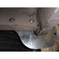 Фаркоп Galia оцинкованный для Mercedes-Benz Viano W639 RWD 2003-2013. Быстросъемный крюк. Артикул M108C