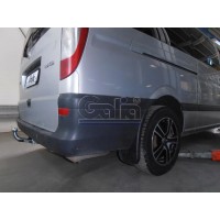 Фаркоп Galia оцинкованный для Mercedes-Benz Viano W639 RWD 2003-2013. Быстросъемный крюк. Артикул M108C