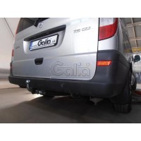 Фаркоп Galia оцинкованный для Mercedes-Benz Viano W639 RWD 2003-2013. Быстросъемный крюк. Артикул M108C