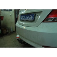 Фаркоп Трейлер для Hyundai Solaris I рестайлинг седан, хетчбек 2014-2017. Артикул 7241