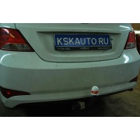 Фаркоп Трейлер для Hyundai Solaris I рестайлинг седан, хетчбек 2014-2017. Артикул 7241
