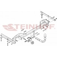 Фаркоп Steinhof для Chevrolet Cruze I универсал 2012-2015. Артикул C-264
