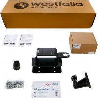Фаркоп Westfalia (с электрикой) для Toyota Hilux VII Single/Double/Extra-Cab, 4x4 2010-2015. Фланцевое крепление. Артикул 335408900113