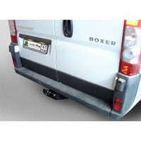 Фаркоп Лидер-Плюс для Peugeot Boxer L4 2006-2020. Фланцевое крепление. Артикул P105-FC