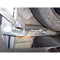 Фаркоп Galia оцинкованный для Peugeot 5008 2009-2020. Быстросъемный крюк. Артикул C051C