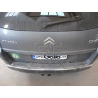 Фаркоп Galia оцинкованный для Peugeot 5008 2009-2020. Быстросъемный крюк. Артикул C051C