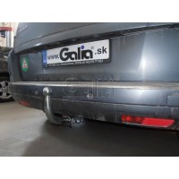 Фаркоп Galia оцинкованный для Peugeot 5008 2009-2020. Быстросъемный крюк. Артикул C051C