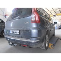 Фаркоп Galia оцинкованный для Peugeot 5008 2009-2020. Быстросъемный крюк. Артикул C051C