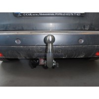 Фаркоп Galia оцинкованный для Peugeot 5008 2009-2020. Быстросъемный крюк. Артикул C051C