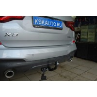 Фаркоп Brink (Thule) для BMW X3 (G01) 2017-2020 Твердое крепление. Артикул 648500
