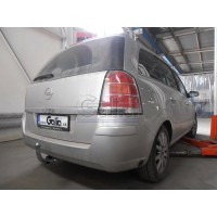 Фаркоп Galia оцинкованный для Opel Zafira B 2005-2012. Быстросъемный крюк. Артикул O052C