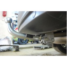 Фаркоп Galia оцинкованный для Ford Focus III универсал 2011-2020. Быстросъемный крюк. Артикул F119C