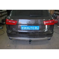 Фаркоп Westfalia для Audi A6 C7 Allroad 2012-2020. Быстросъемный крюк. Артикул 305407600001