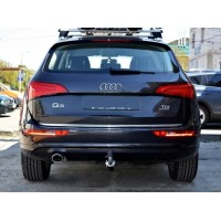 Фаркоп Galia оцинкованный для Audi Q5 2008-2012. Быстросъемный крюк. Артикул A046C