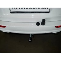 Фаркоп Galia оцинкованный для Audi Q5 2008-2012. Быстросъемный крюк. Артикул A046C