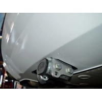 Фаркоп Galia оцинкованный для Audi Q5 2008-2012. Быстросъемный крюк. Артикул A046C