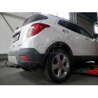 Фаркоп Galia оцинкованный для Chevrolet Tracker II 2013-2020. Быстросъемный крюк. Артикул O063C