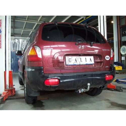Фаркоп Galia оцинкованный для Hyundai Santa Fe I (вкл. Classic) 2001-2013. Артикул H060A